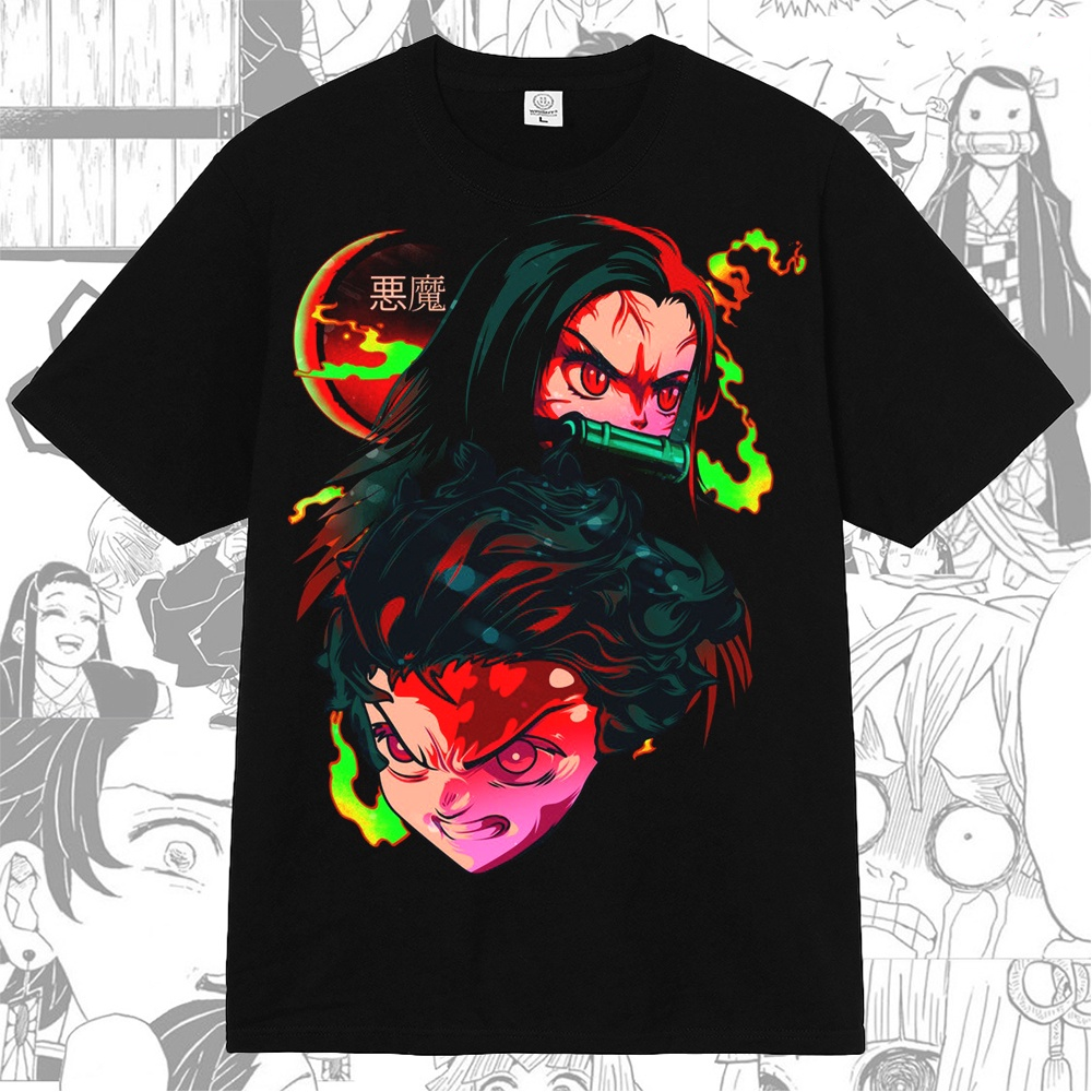 Tanjiro Nezuko Anime Manga Demon Slayer T-shirt