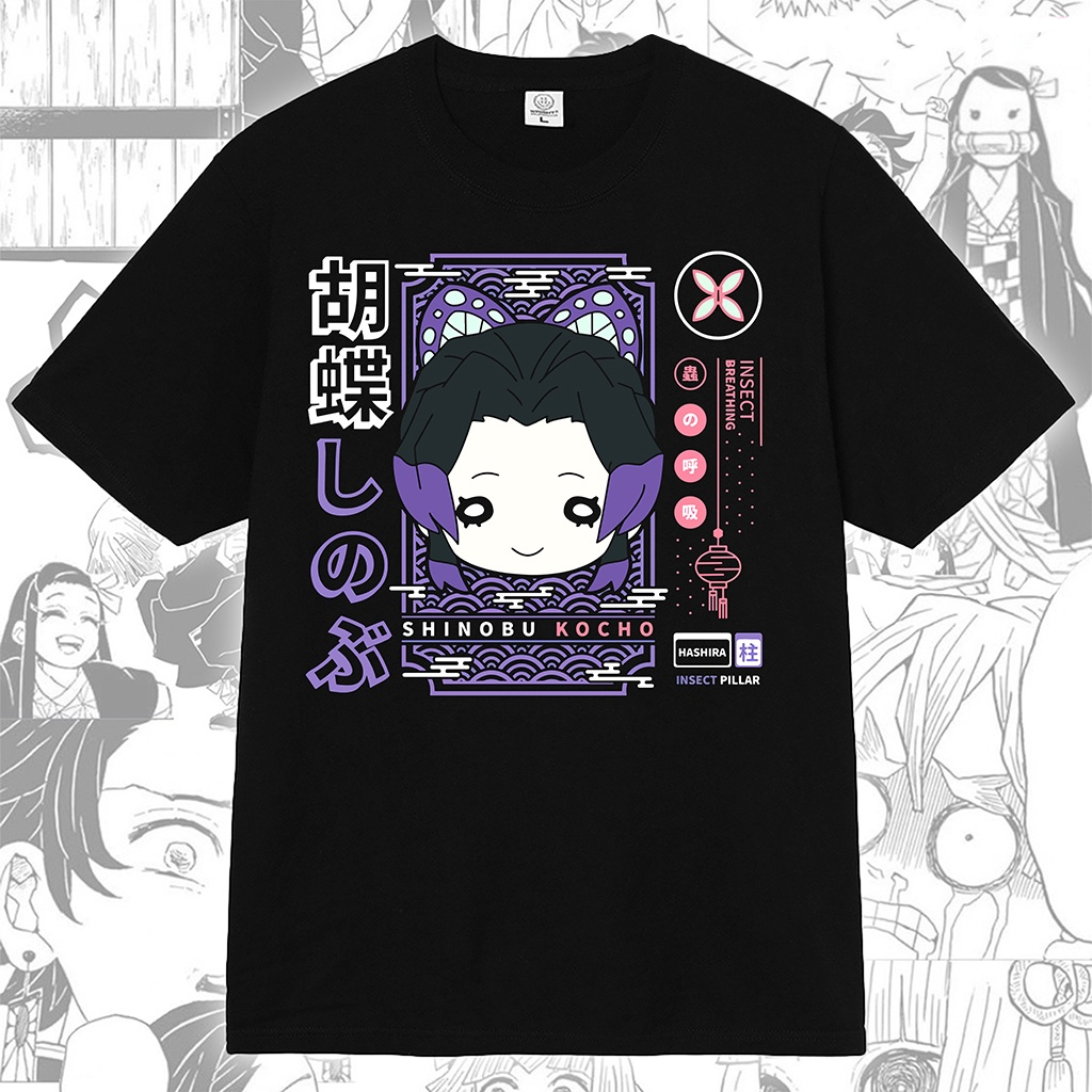 Shinobu Kochou Demon Slayer Anime Manga T-shirt