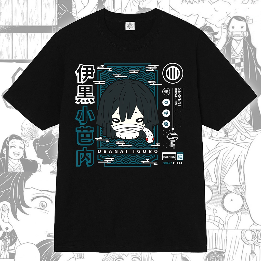 Obanai Iguro Demon Slayer Anime Manga T-shirt