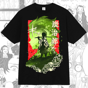 Tanjiro Anime Manga Demon Slayer T-shirt