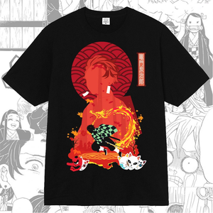 Tanjiro Anime Manga Demon Slayer T-shirt