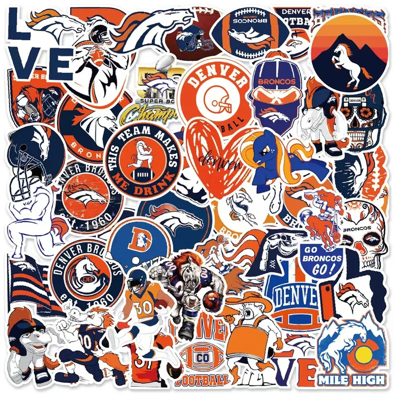 Denver Broncos Stickers