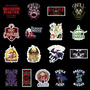 Dungeons Dragons Stickers