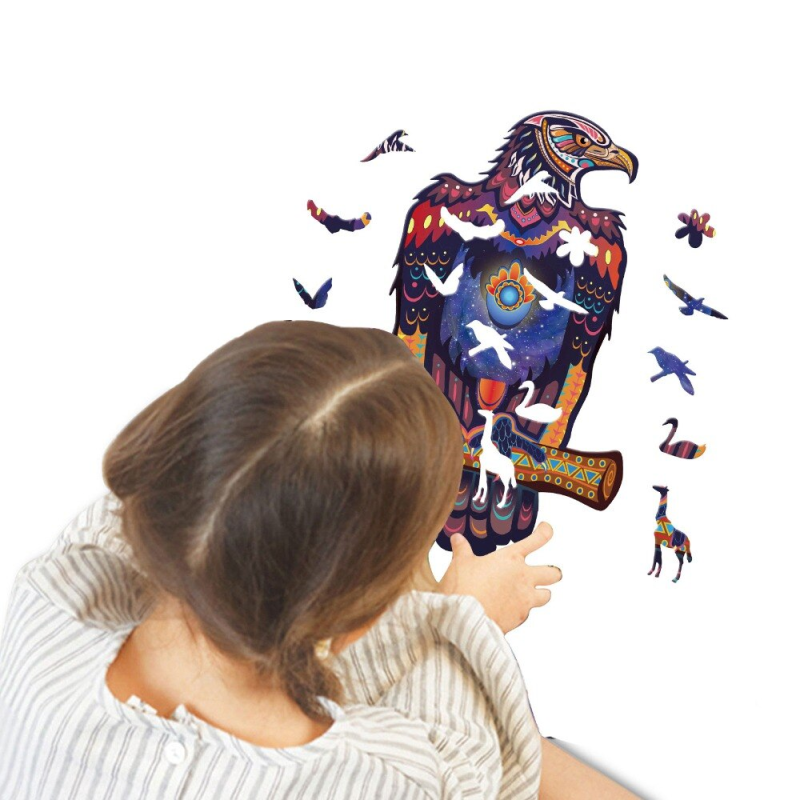 Eagle Cool Wooden Jigsaw Puzzle