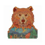 Earth Bear Wooden Jigsaw Puzzle