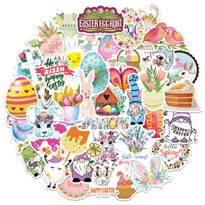 Happy Easter Day Stickers