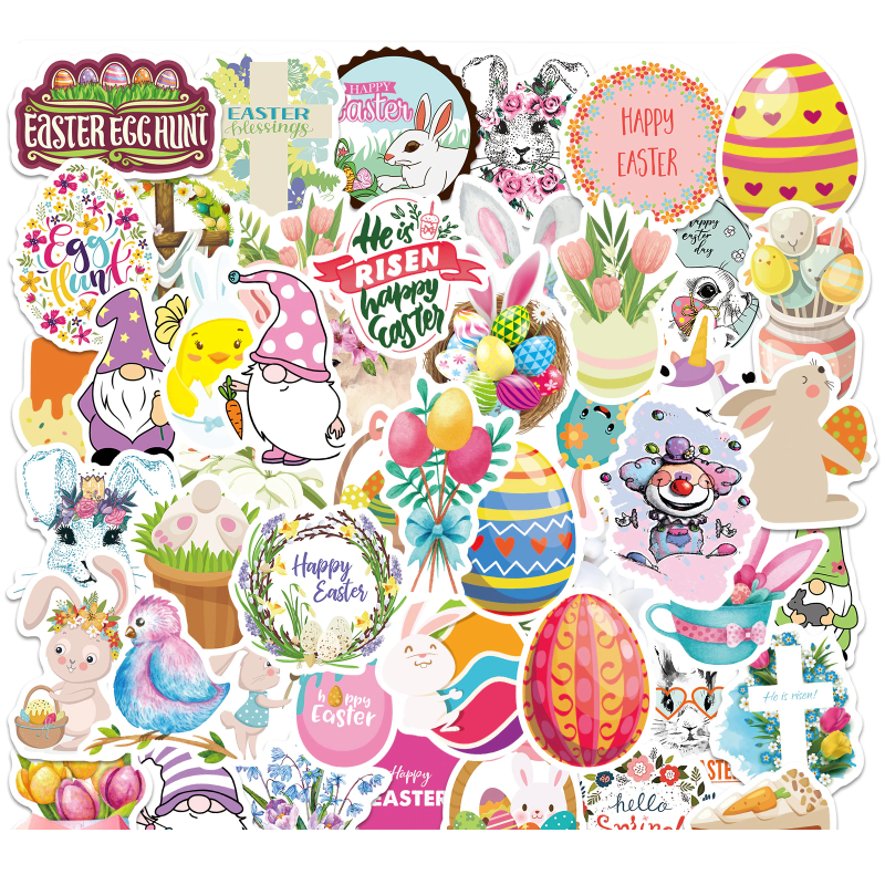 Happy Easter Day Stickers