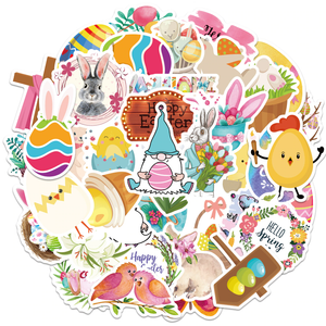 Happy Easter Day Stickers