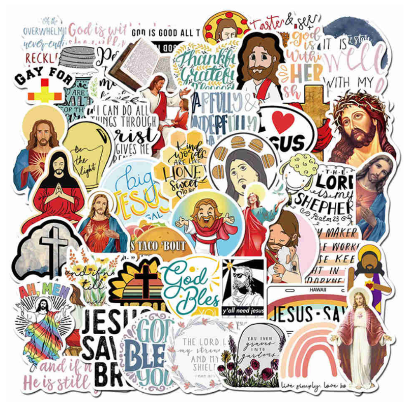 Christianity Jesus Stickers