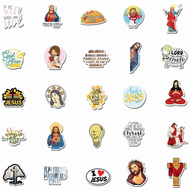 Christianity Jesus Stickers