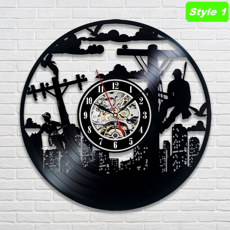 Electrician Wall Clock