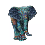 Elephant Wooden Jigsaw Puzzle