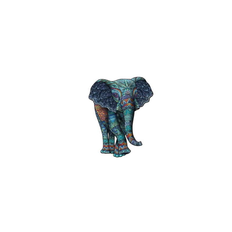 Elephant Wooden Jigsaw Puzzle