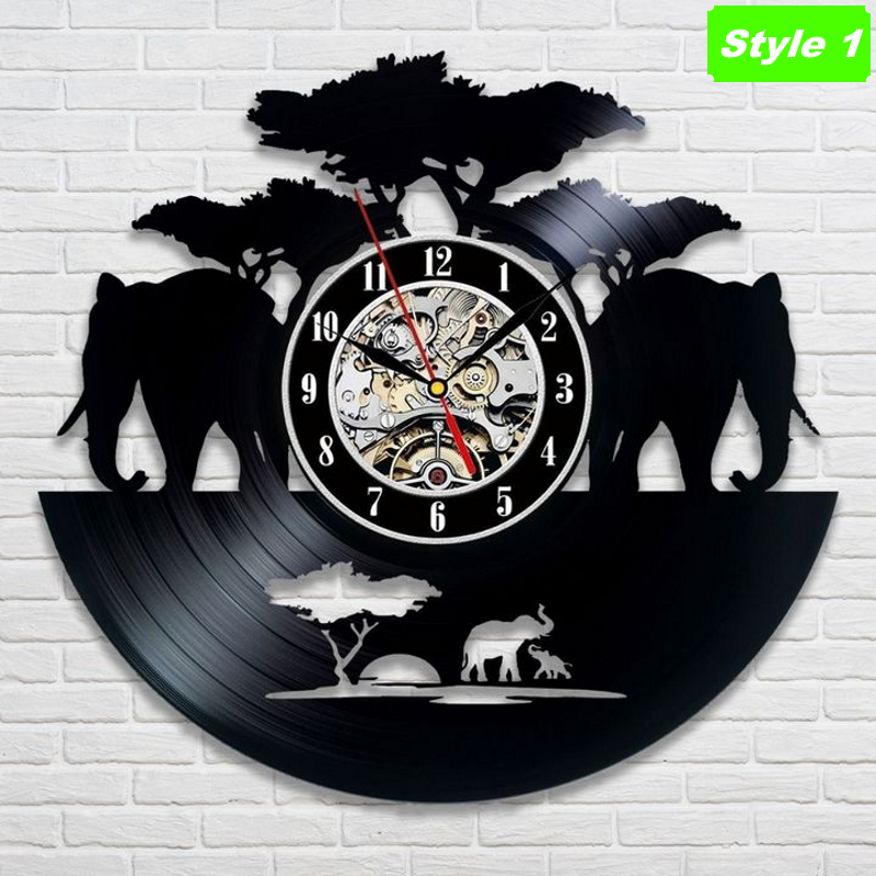 Elephant Wall Clock