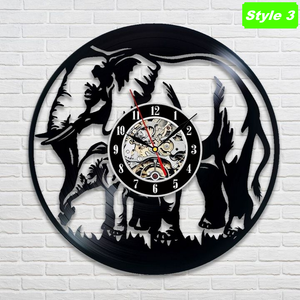 Elephant Wall Clock