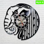 Elephant Wall Clock