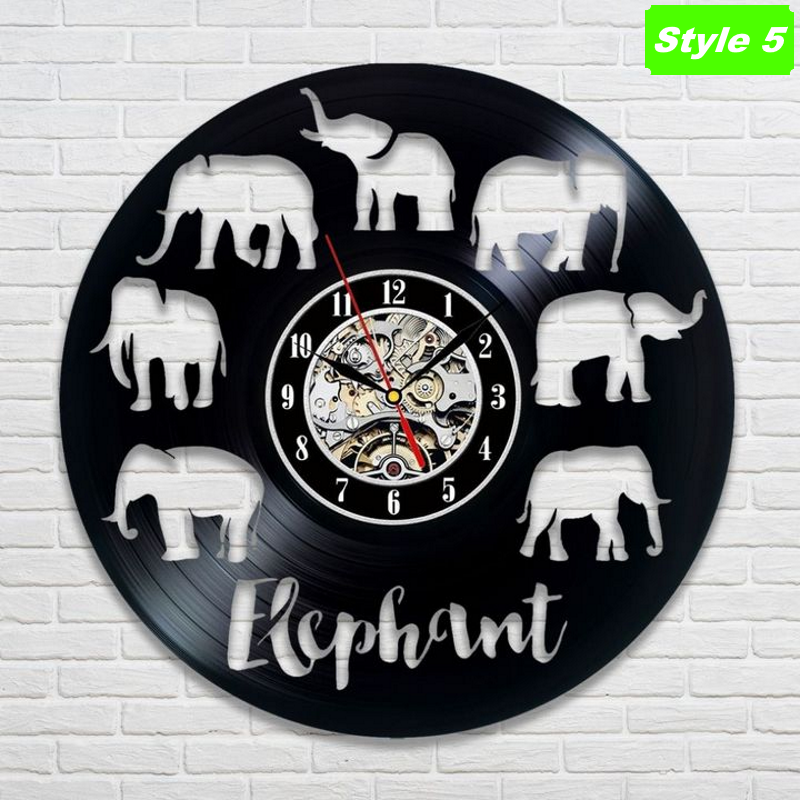 Elephant Wall Clock