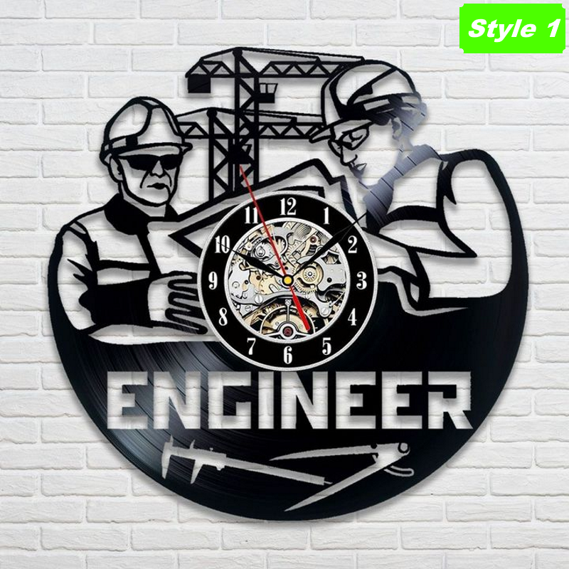 Engineer Wall Clock