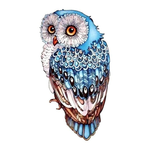 Exquisite Owl Wooden Jigsaw Puzzle