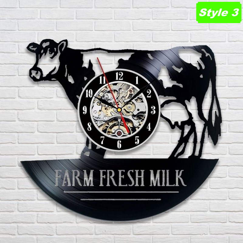 Farmer Wall Clock