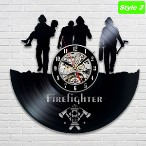 Firefighter Wall Clock