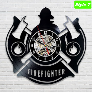 Firefighter Wall Clock