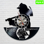 Firefighter Wall Clock