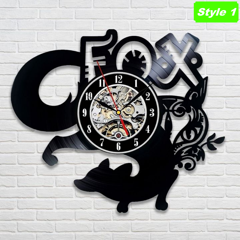 Fox Wall Clock