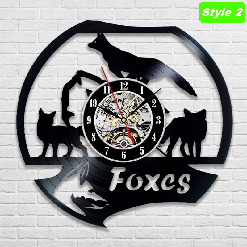 Fox Wall Clock