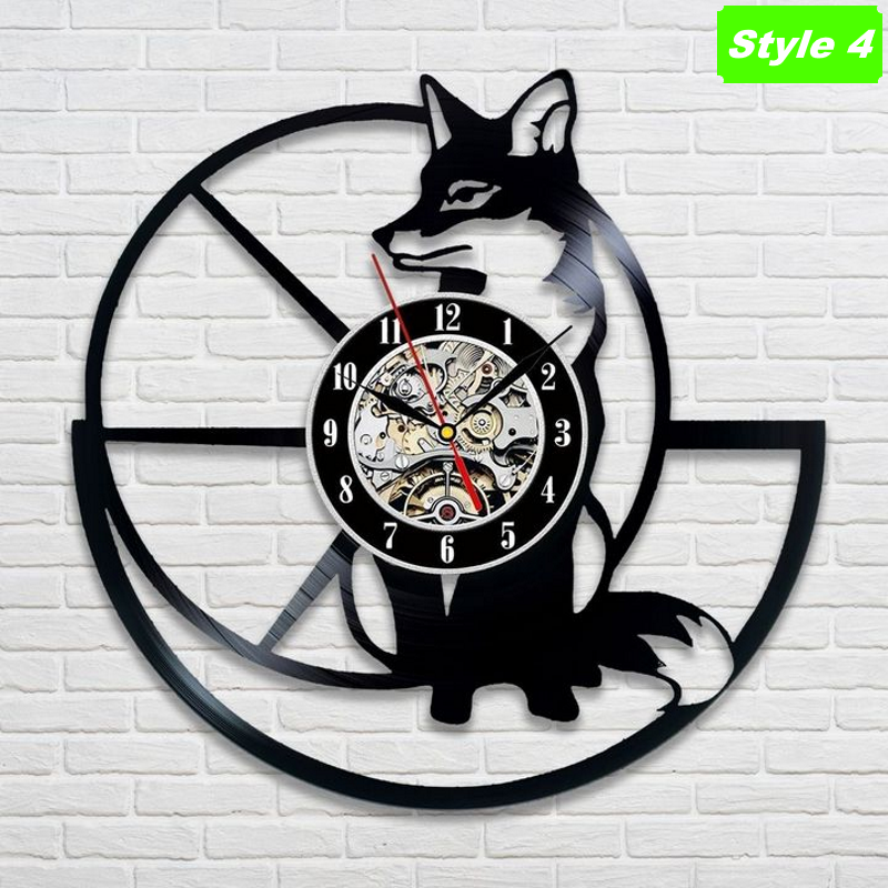 Fox Wall Clock