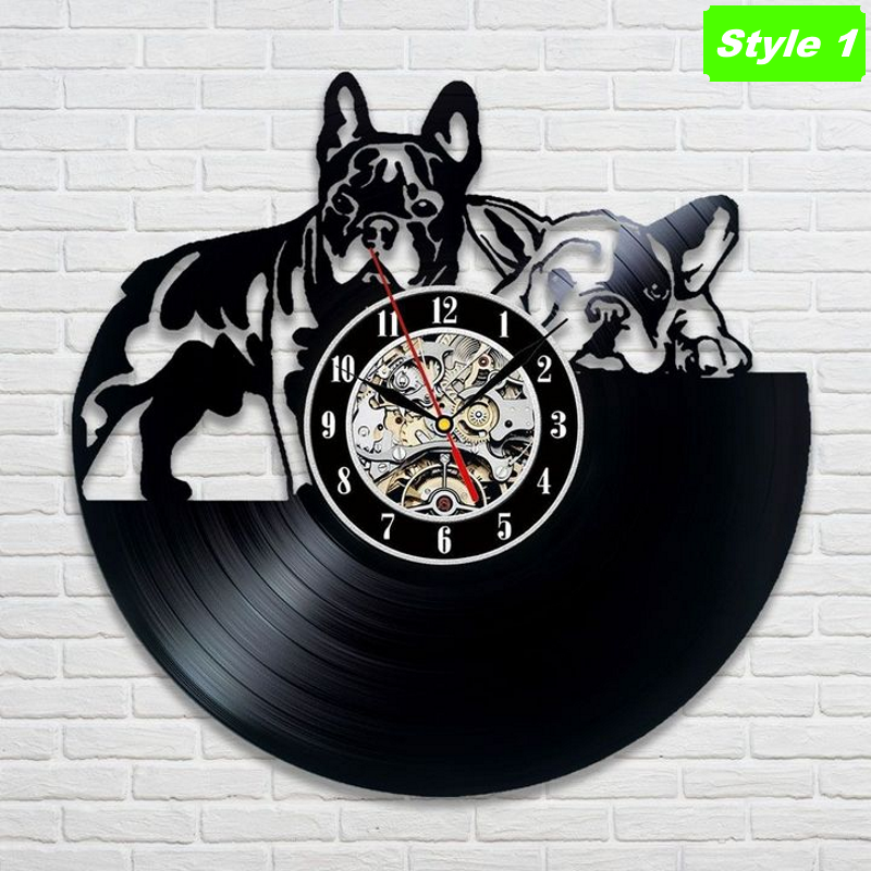 French Bulldog Wall Clock