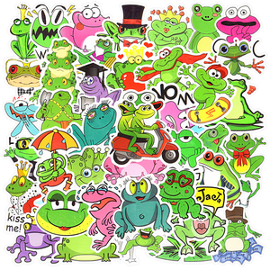 Frog Funny Stickers