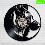 German Shepherd Wall Clock