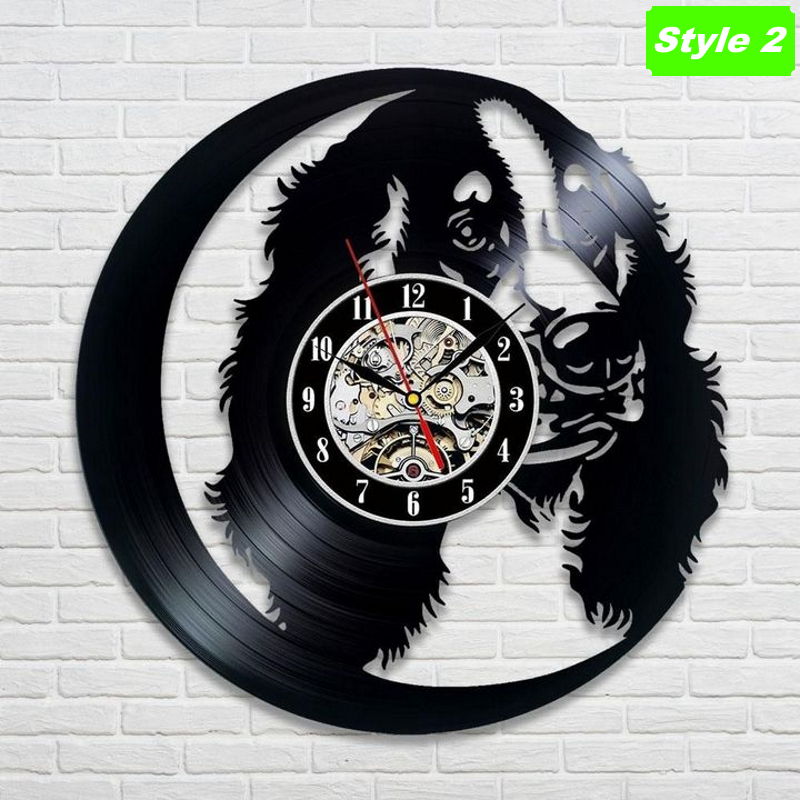 Golden Retriever Wall Clock