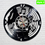 Gramophone Wall Clock