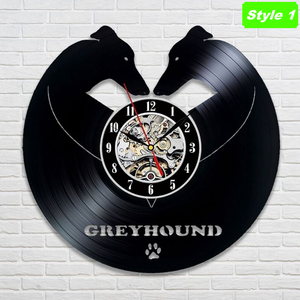 Greyhound Wall Clock