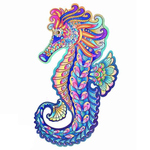 Hippocampus Wooden Jigsaw Puzzle