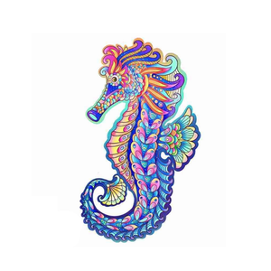 Hippocampus Wooden Jigsaw Puzzle