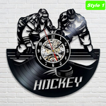 Hockey Game Wall Clock