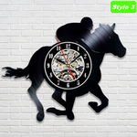 Horse Racing Wall Clock