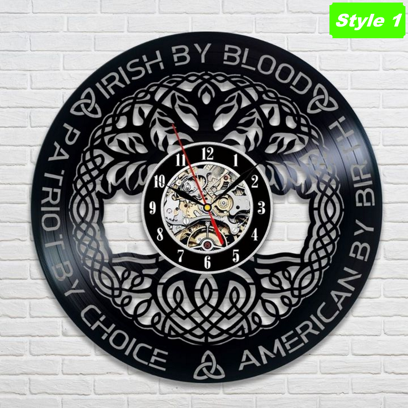 Irish Wall Clock