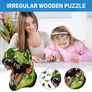 Jurassic Park Wooden Jigsaw Puzzle