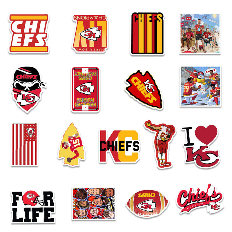 Kansas City Chiefs Stickers