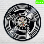 Karate Wall Clock