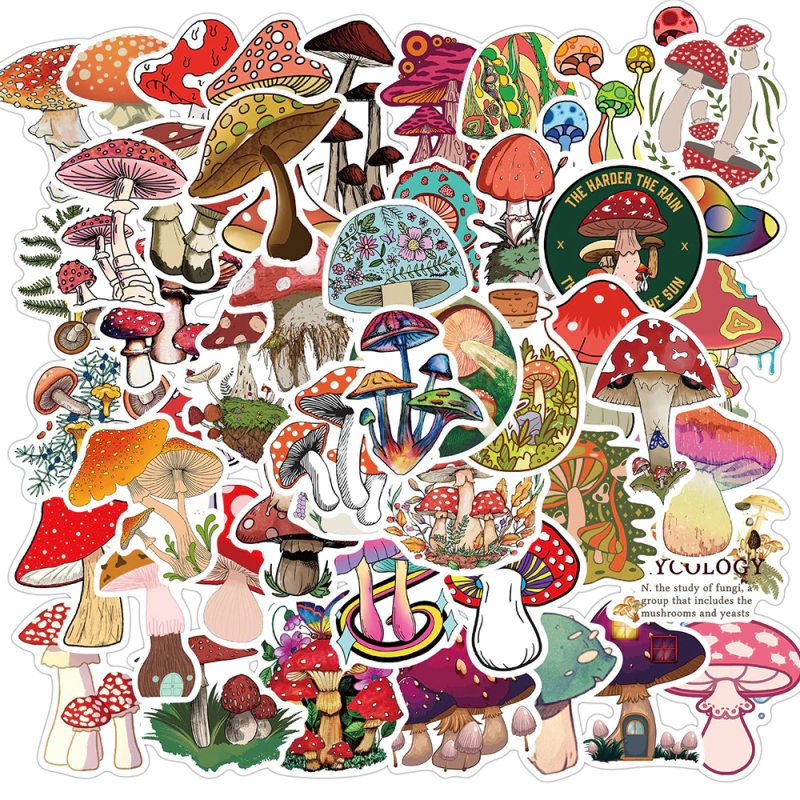Magical Mushroom Stickers