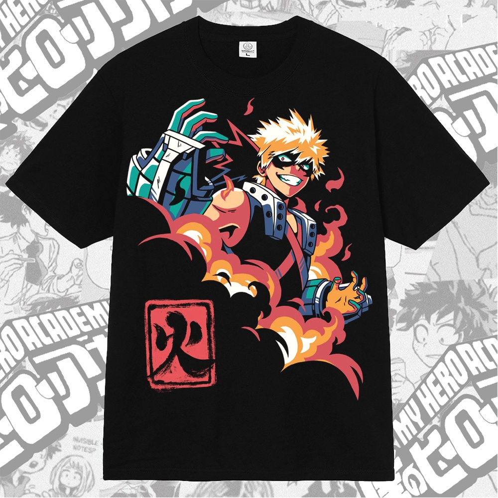 Kacchan Katsuki Bakugo My Hero Academia Anime Manga T-shirt