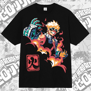 Kacchan Katsuki Bakugo My Hero Academia Anime Manga T-shirt