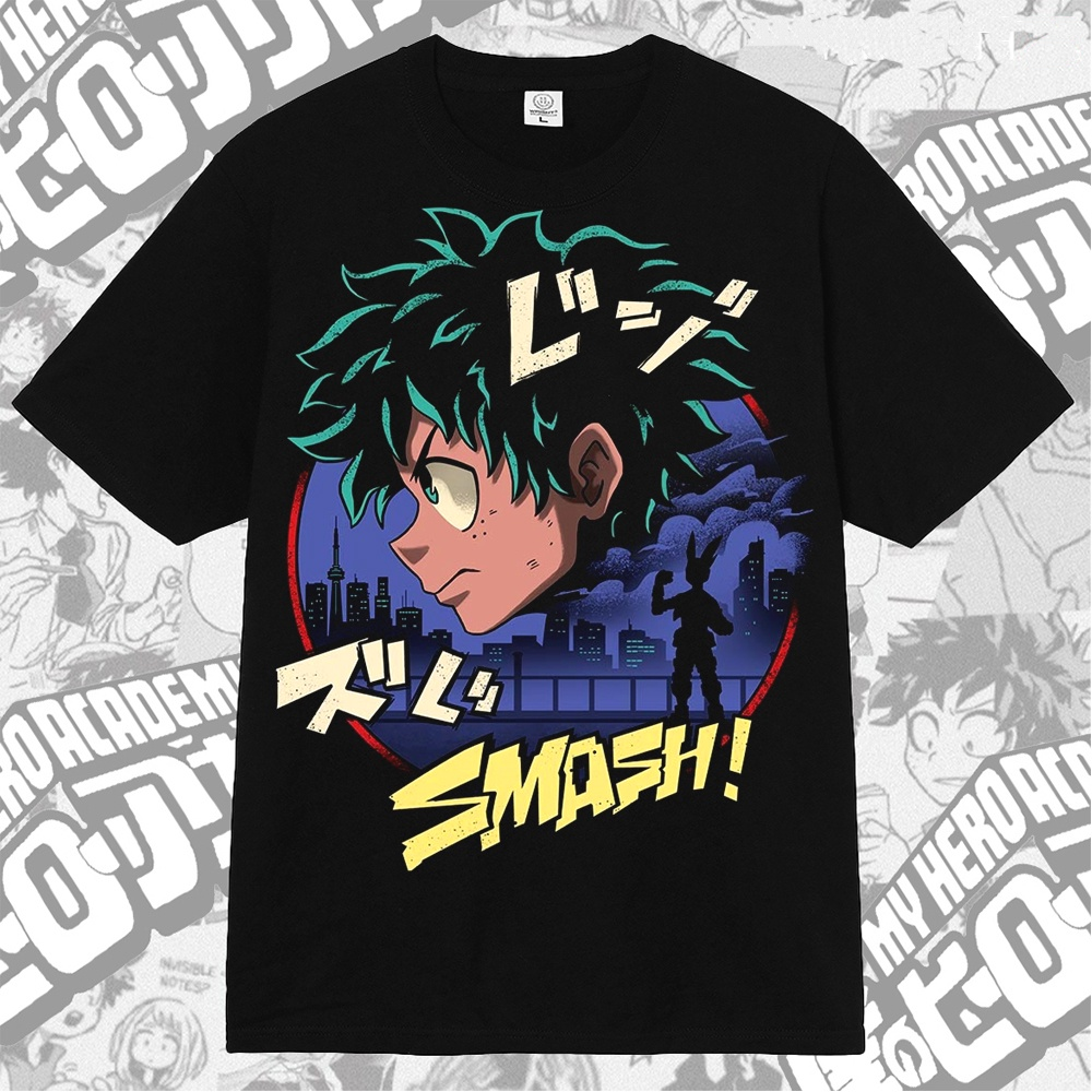 Deku Izuku Midoriya One For All My Hero Academia Anime Manga T-shirt