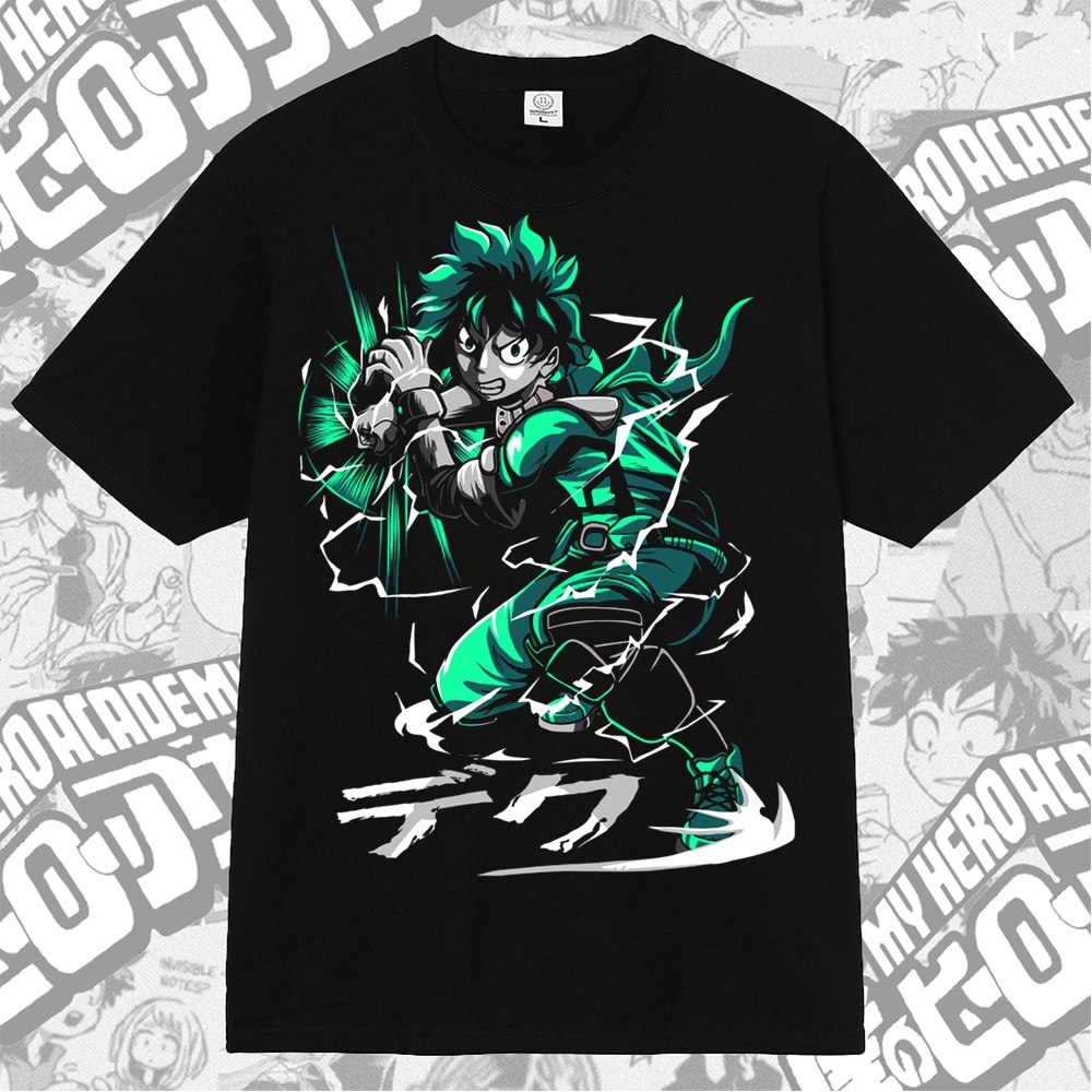 Deku Izuku Midoriya My Hero Academia Anime Manga T-shirt