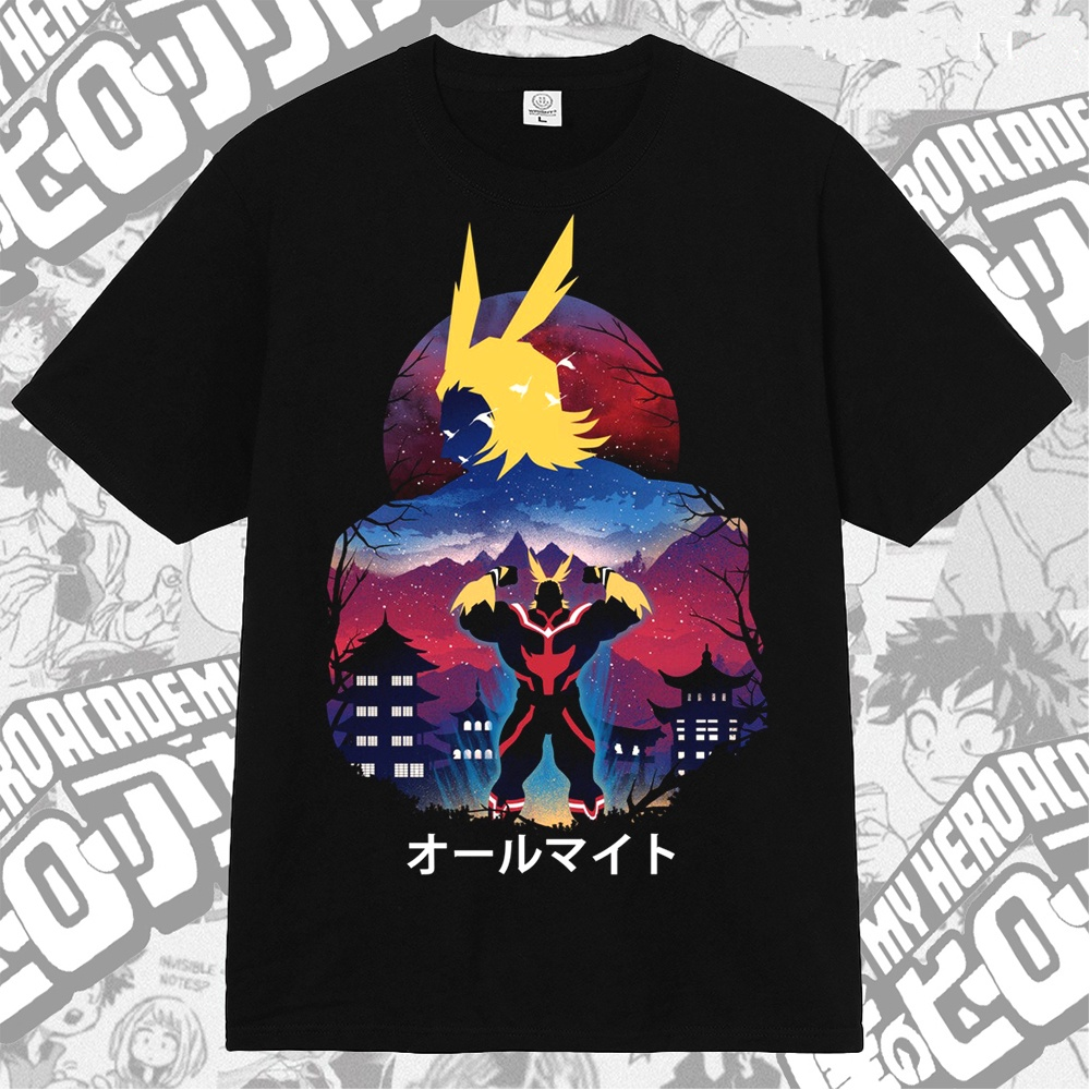 All Might Toshinori Yagi My Hero Academia Anime Manga T-shirt